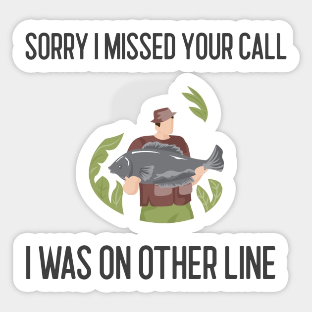 Sorry I Missed Your Call I Was On Other Line Sticker by Jitesh Kundra